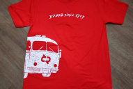 Pánské triko s autobusem (více barev)