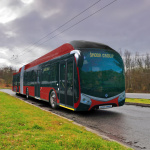 Projekt „Pořízení 4 ks trolejbusů“ je spolufinancován Evropskou unií.
